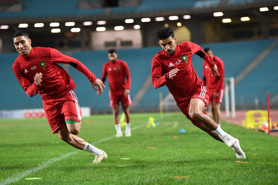 تغييرات في تشكيلة المنتخب الوطني المغربي أمام تونس