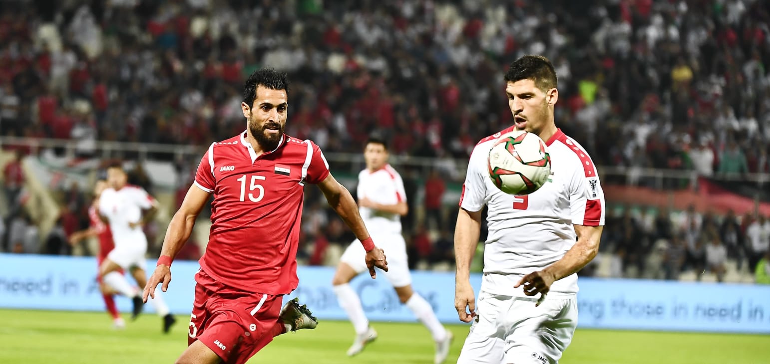 كأس آسيا 2019: سوريا تستحوذ وفلسطين تقتنص التعادل