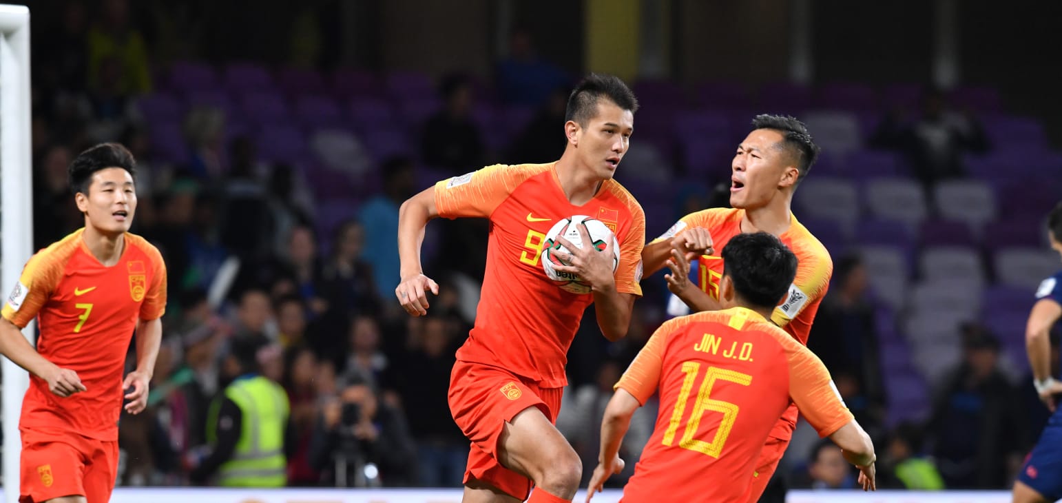 كأس آسيا 2019: الصين تهزم تايلاند 2-1 وتبلغ ربع النهائي