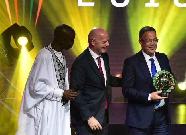 هذا ما قاله لقجع بعد حصوله على جائزة أفضل مسير إفريقي للعام 2018