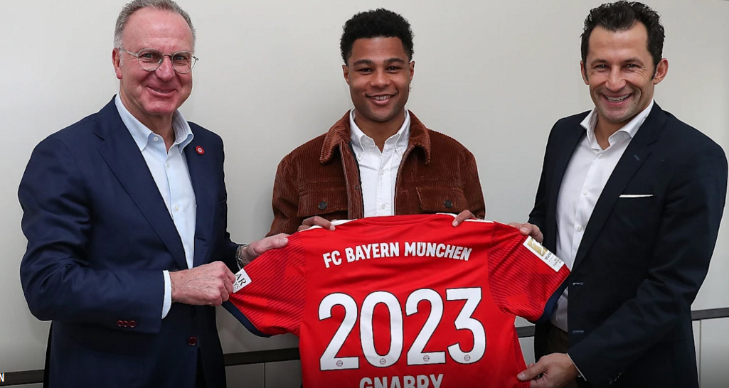 غنابري يمدد عقده مع بايرن ميونيخ حتى 2023