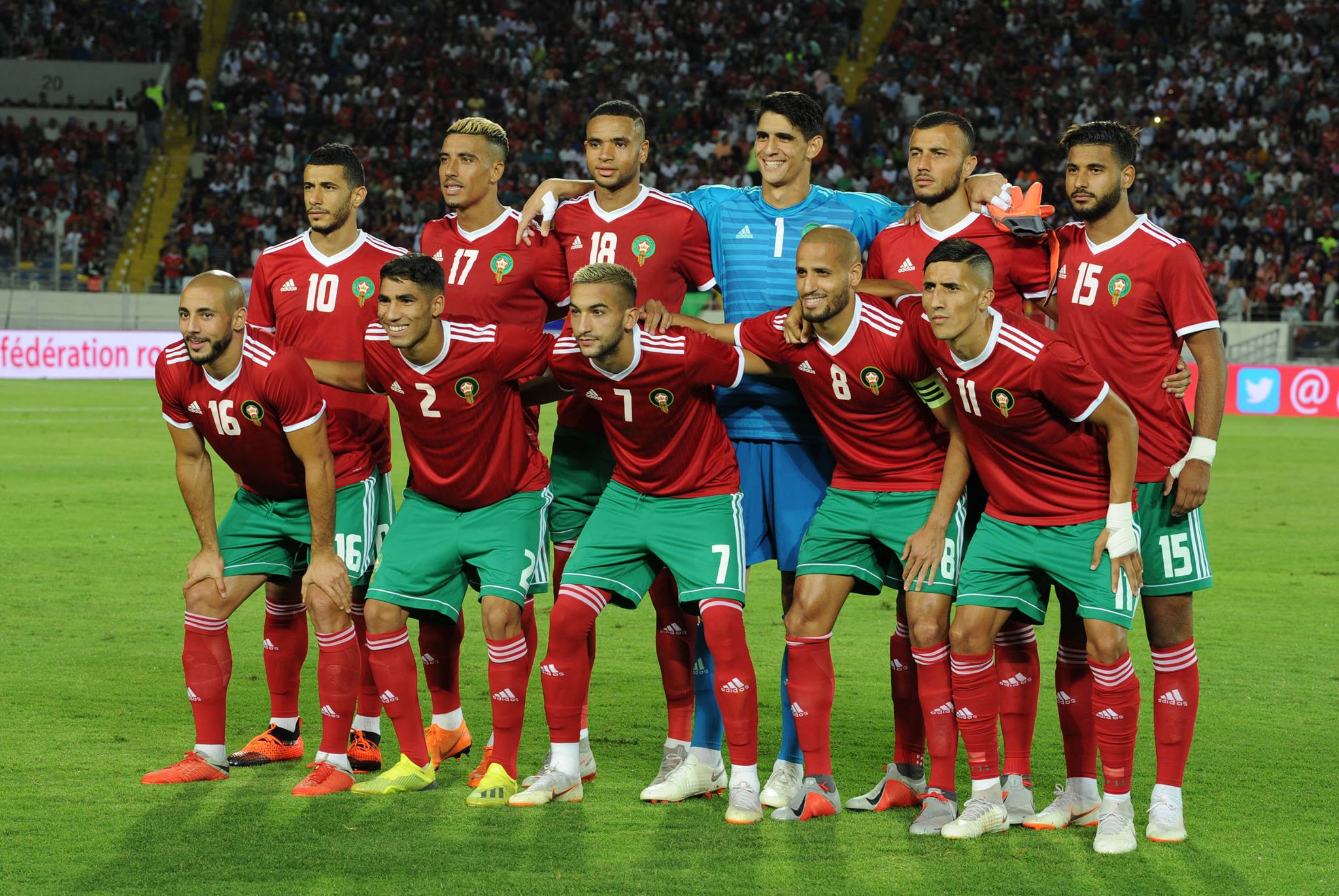 لاعبو المنتخب المغربي يترقبون موعد الحسم