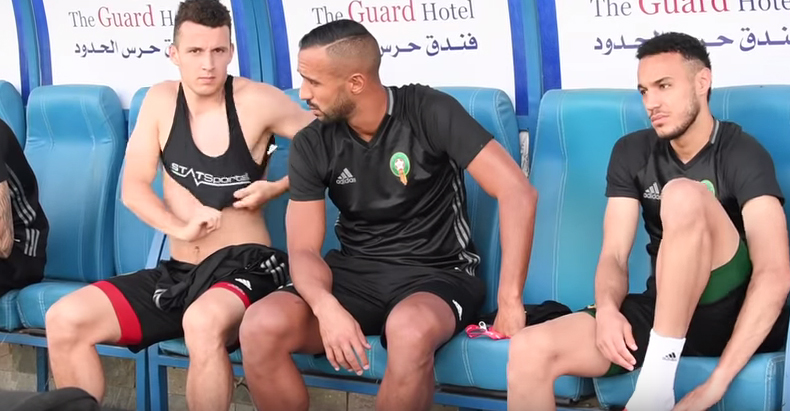 مزراوي اكتفى بالركض الخفيف