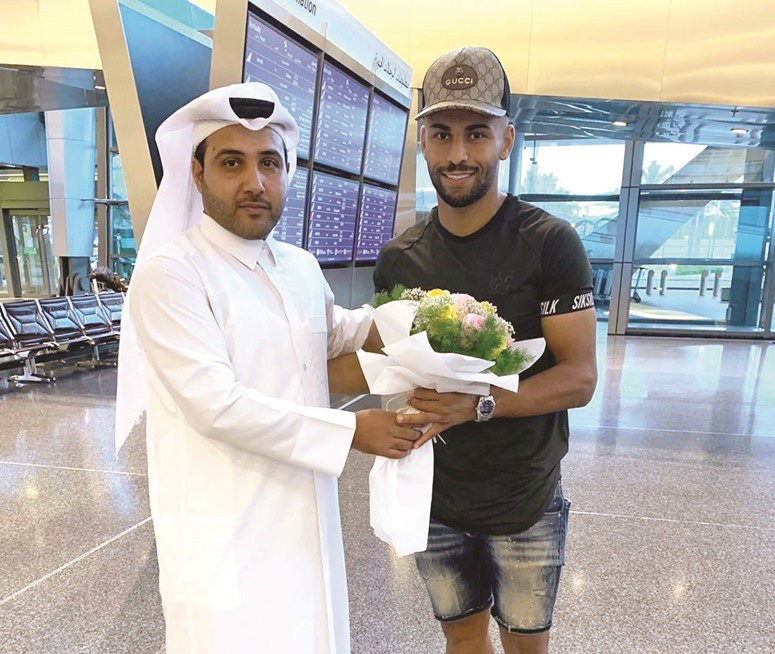 برحمة يبدأ معسكرا تدريبيا مع نادي قطر بعد إتمام صفقة انتقاله
