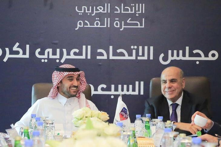 الإتحاد العربي للصحافة الرياضية يهنئ الأمير عبد العزيز تركي الفيصل