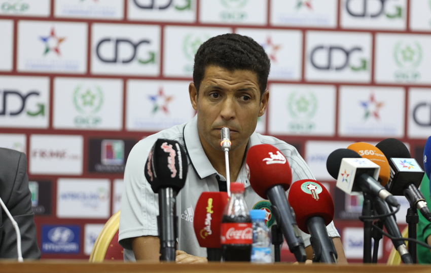 عموتا: مباراة الذهاب أمام الجزائر لها أهمية كبيرة
