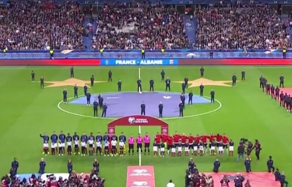 تصفيات كأس أوروبا 2020: تأخر انطلاق مباراة فرنسا وألبانيا بسبب نشيد خاطىء