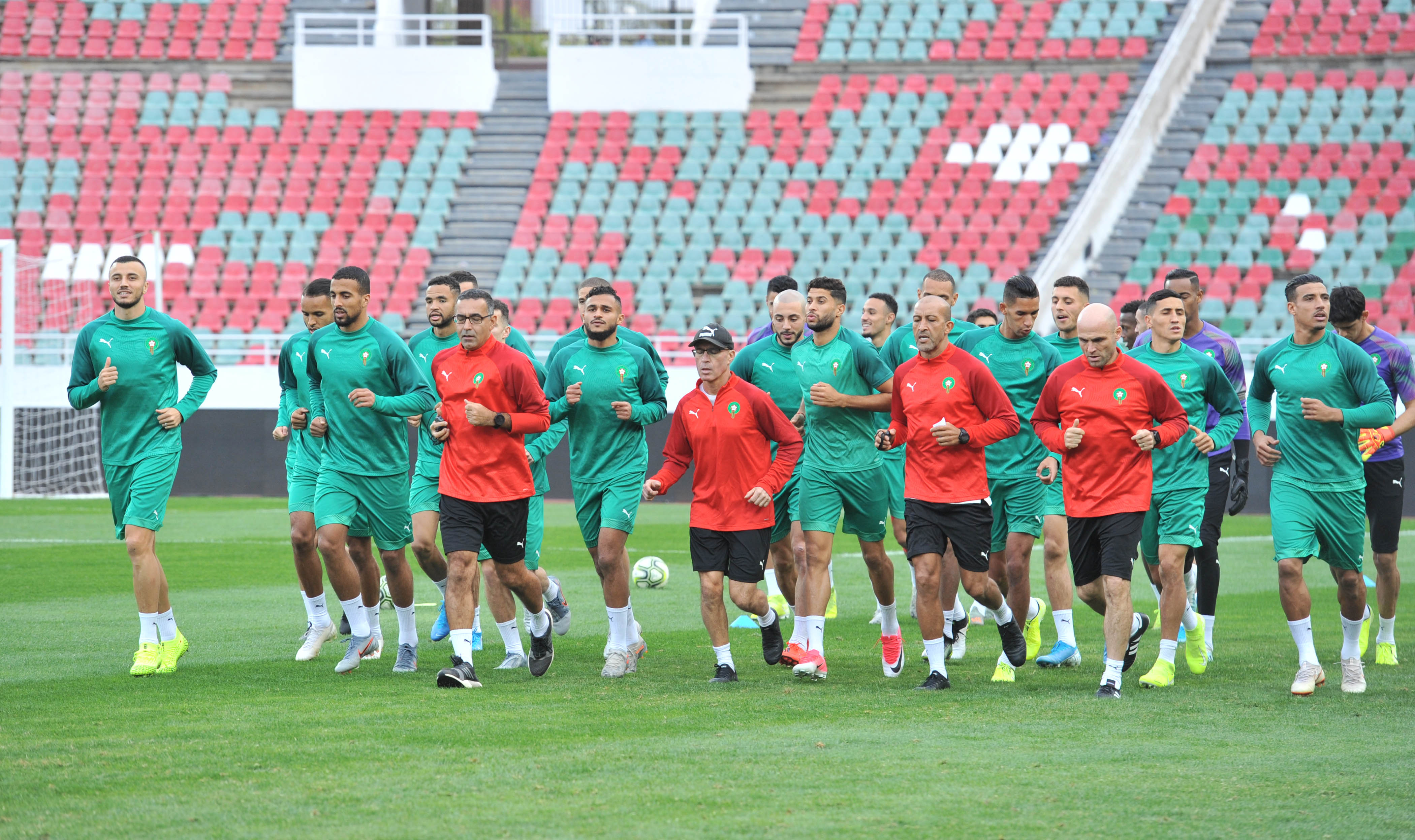 حصص للتدليك لتجهيز لاعبي المنتخب المغربي