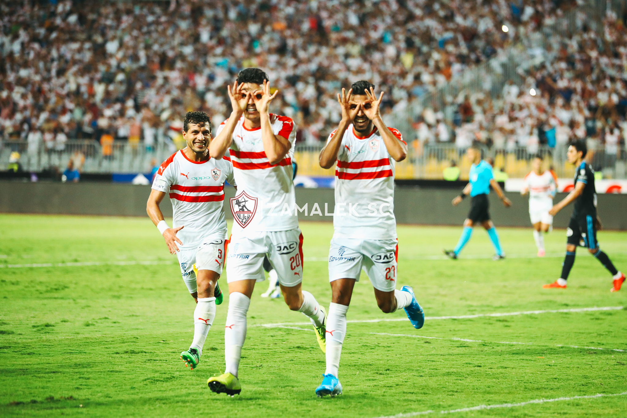 الأمن يمنع رئيس الزمالك من متابعة زملاء بنشرقي واوناجم