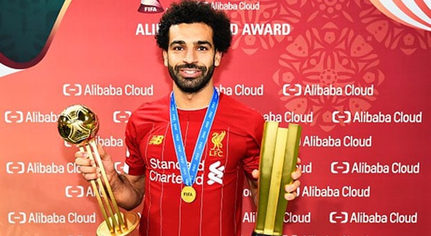 محمد صلاح افضل لاعب عربي في استفتاء الاتحاد العربي للصحافة الرياضية