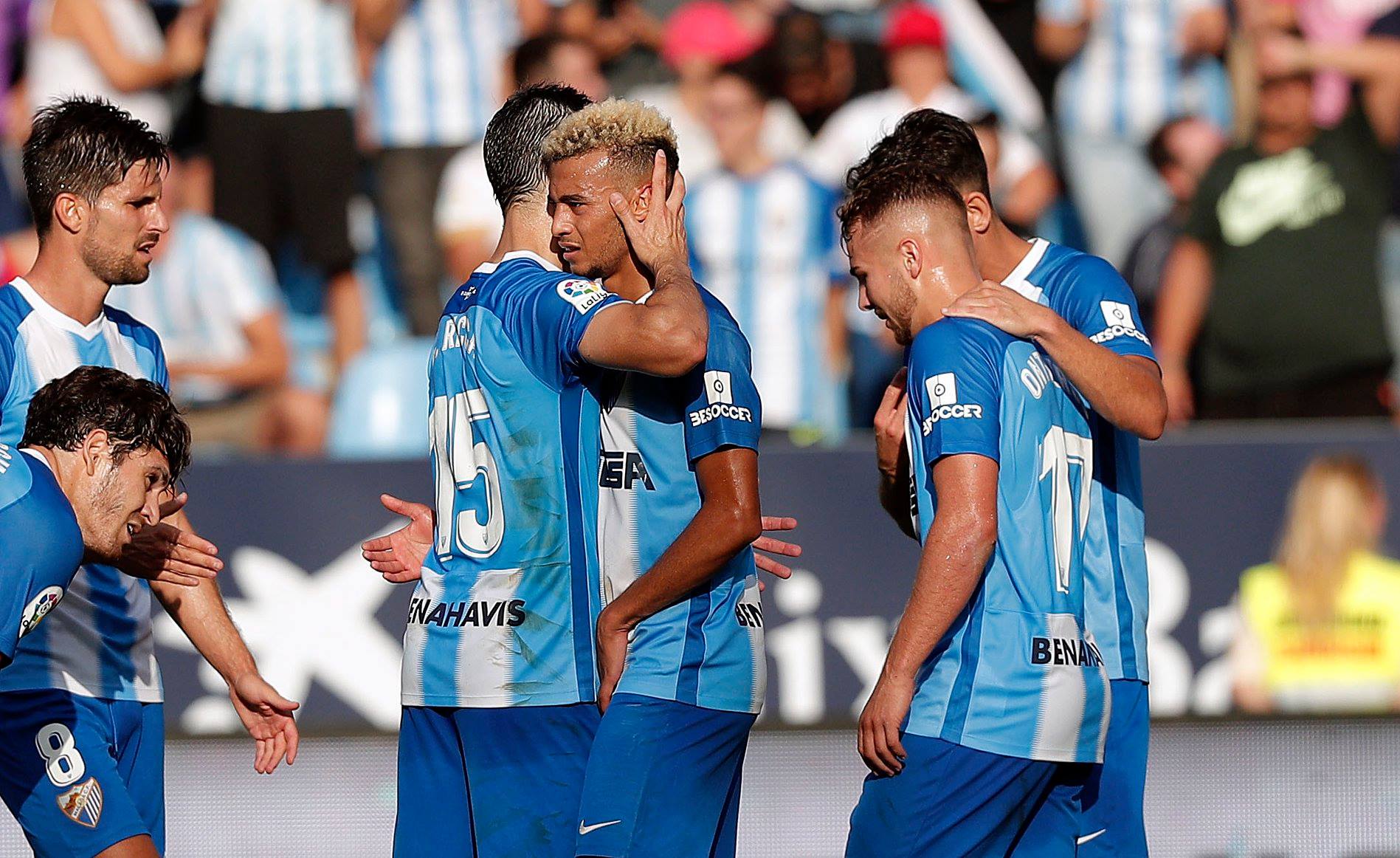 بوسفيان يتألق ويصنع هدفا مع مالقا