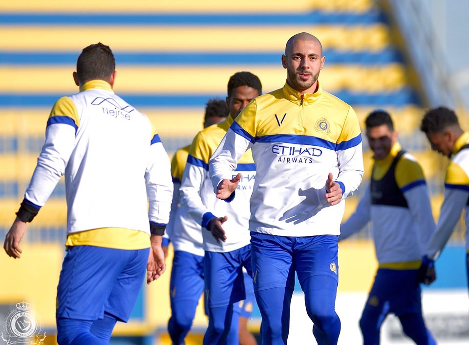 غضب مدرب النصر يحرج حمد الله وأمرابط