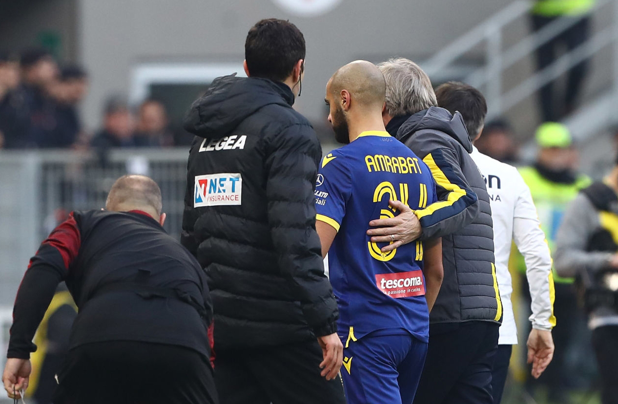 الڤار يطرد أمرابط ضد ميلان