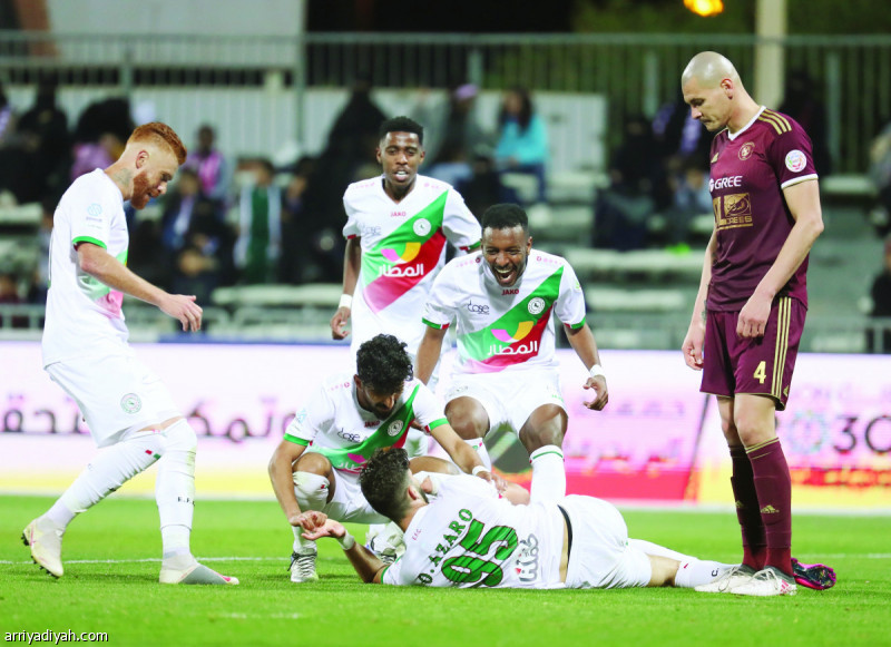 أزارو يضيف الهدف 44 لمغاربة الدوري السعودي