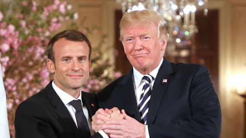 ڤيروس  كورونا : ماكرون يهيء مبادرة جديدة مع ترامب