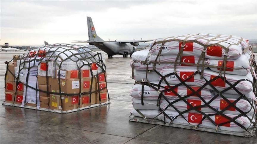 تركيا ترسل مساعدات طبية إلى خمس دول في منطقة البلقان