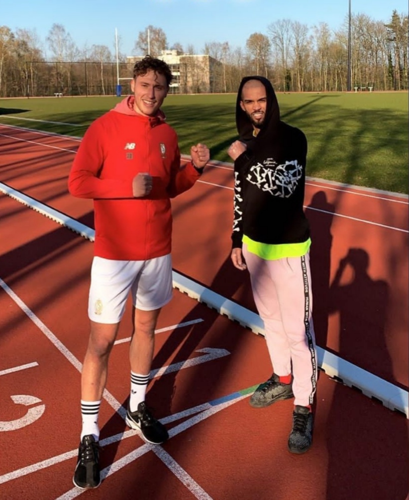 كارسيلا يقصد حلبة لألعاب القوى