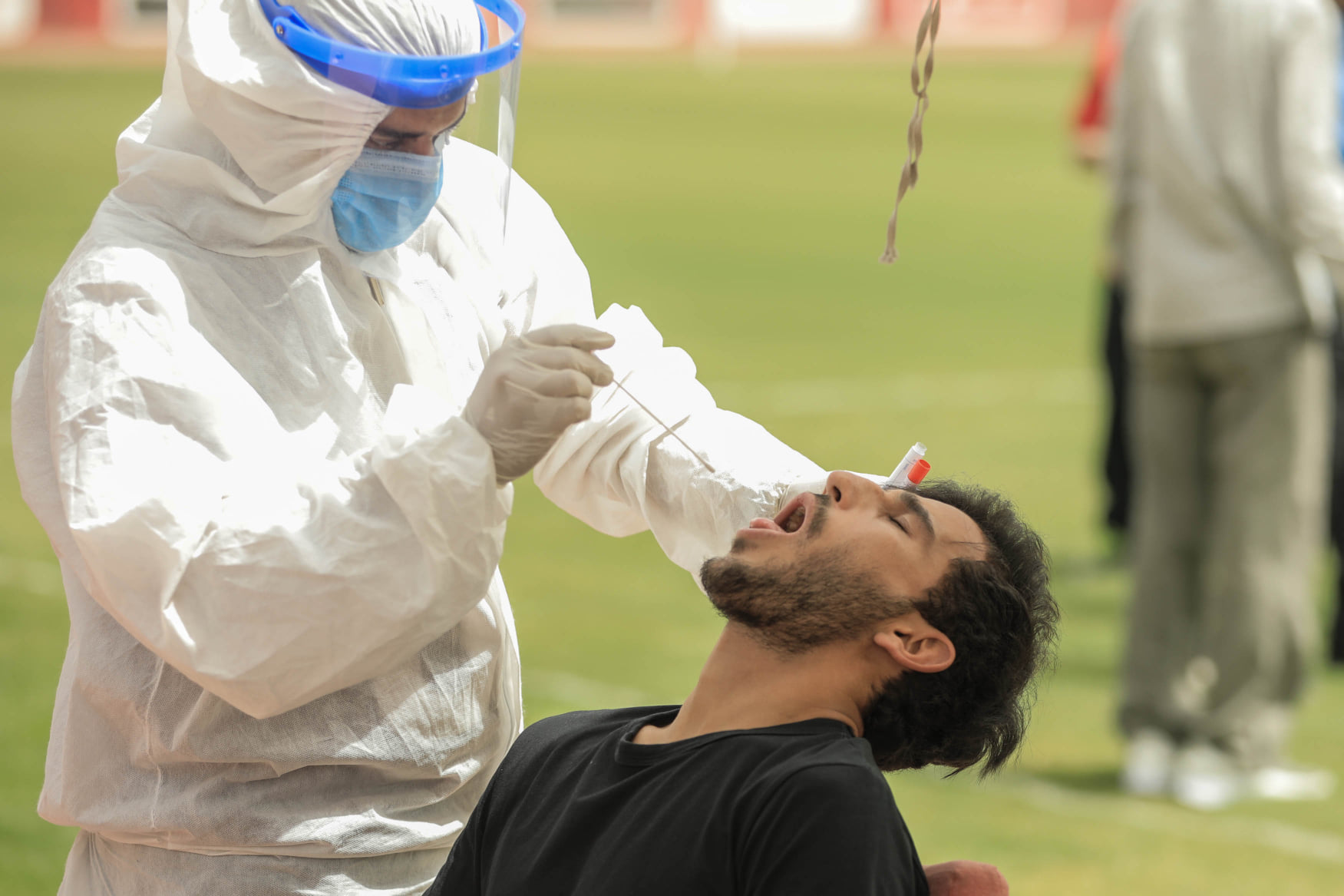 بطولة مصر: اكتشاف 6 حالات إيجابية بفيروس كورونا