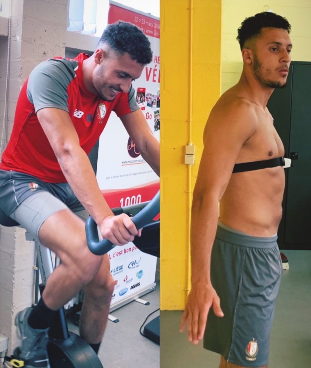 أملاح يخضع للفحص الطبي ويبدأ التداريب