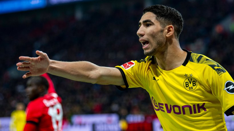 حكيمي لم يرافق دورتموند إلى لايبزيغ