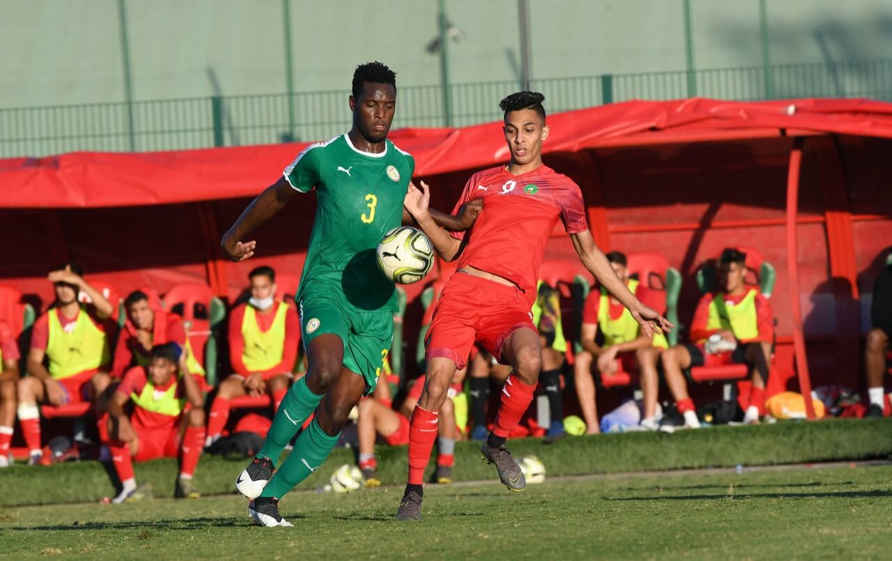 المنتخب الوطني المغربي لأقل من 20 سنة يتعادل وديا مع نظيره السنغالي