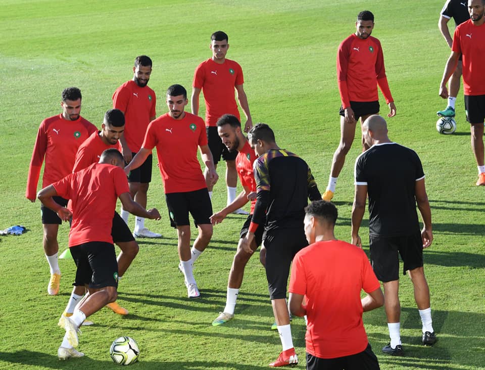 غدا يستهل المنتخب المغربي تحضيرته  لإفريقيا الوسطى