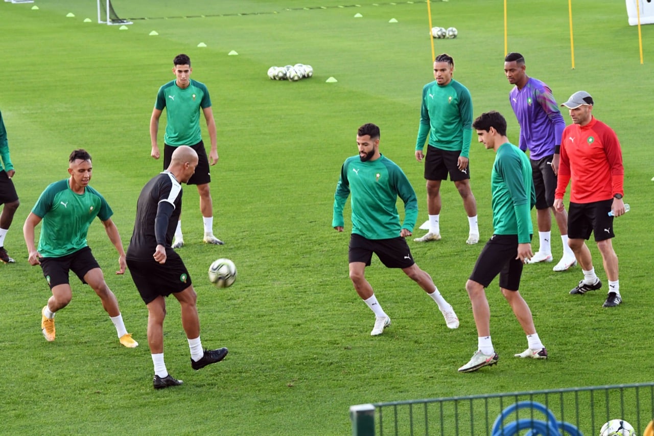 هكذا مرت الحصة التدريبية الأولى للمنتخب الوطني