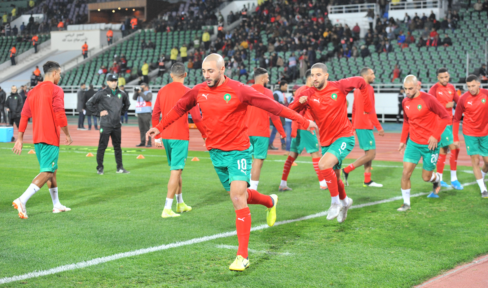 توصيات للاعبي المنتخب المغربي لتجنب المخالطة