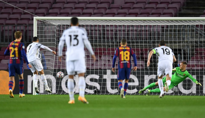 تير شتيغن يهاجم لاعبي برشلونة بعد الخسارة القاسية امام يوفنتوس