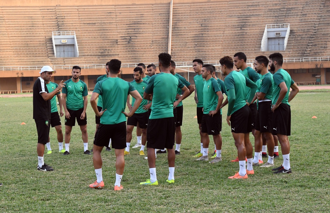 34 لاعبا في معسكر المنتخب المغربي للمحليين
