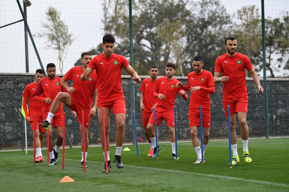 اليوم يخوض المنتخب المغربي آخر حصة تدريبية قبل مواجهة بوروندي