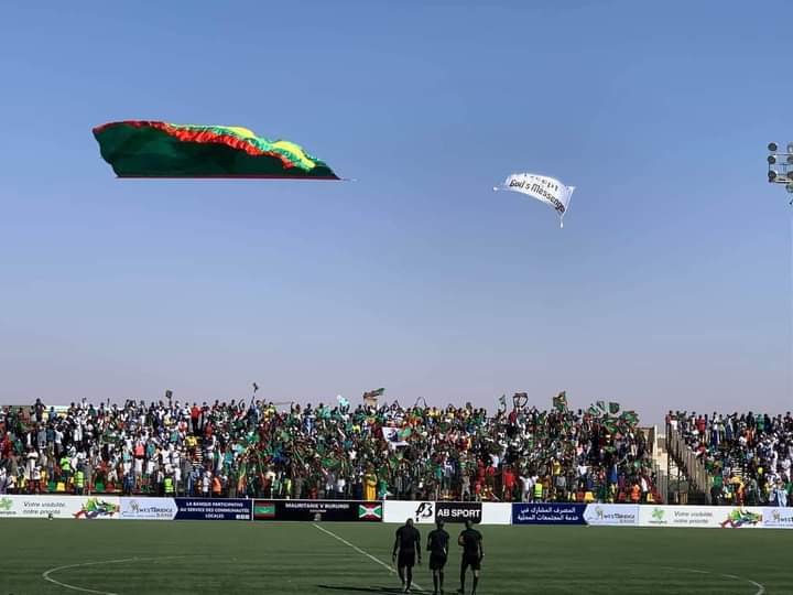 هذا الملعب يحتضن مباراة موريتانيا والأسود