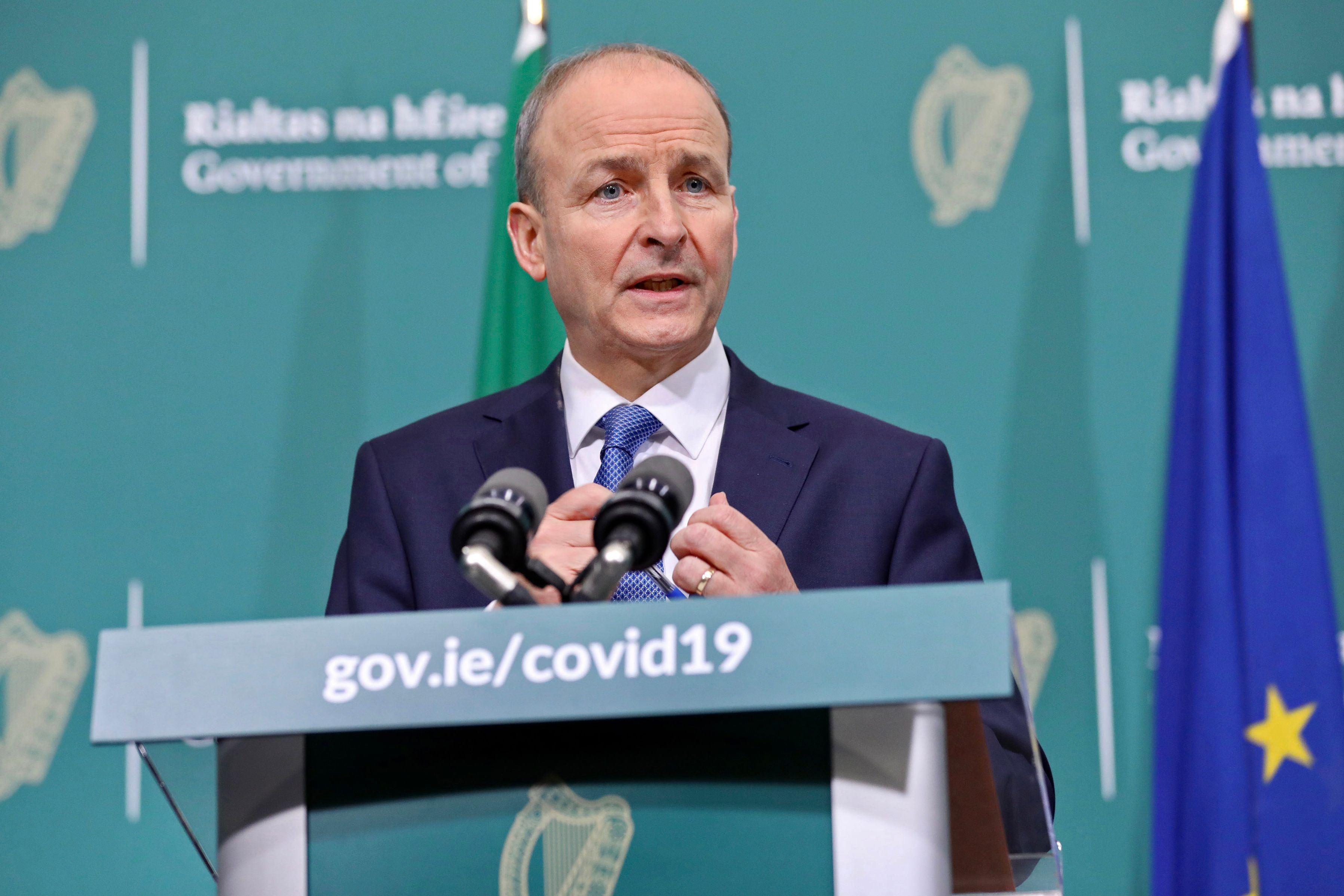 رئيس وزراء إيرلندا ينتقد ال يويفا  بسبب حضور الجمهور في كأس أوروبا