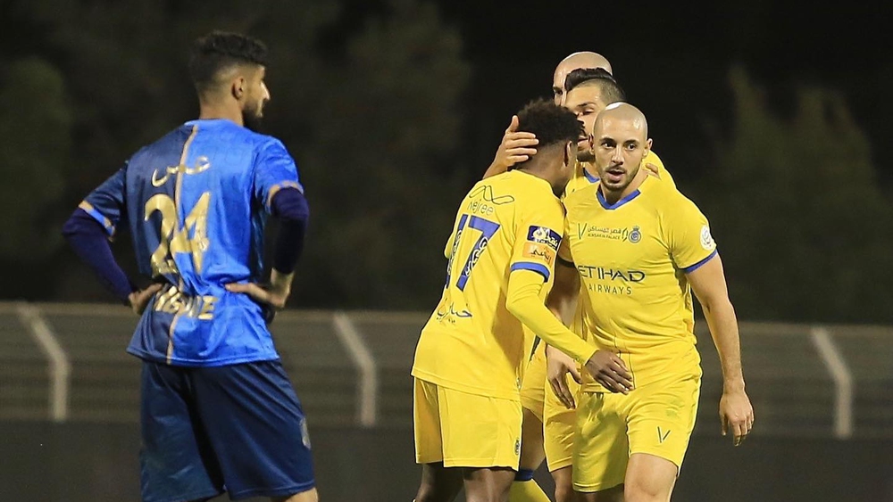 هدفا حمد الله وأمرابط منحا النصر فوزه الـ12