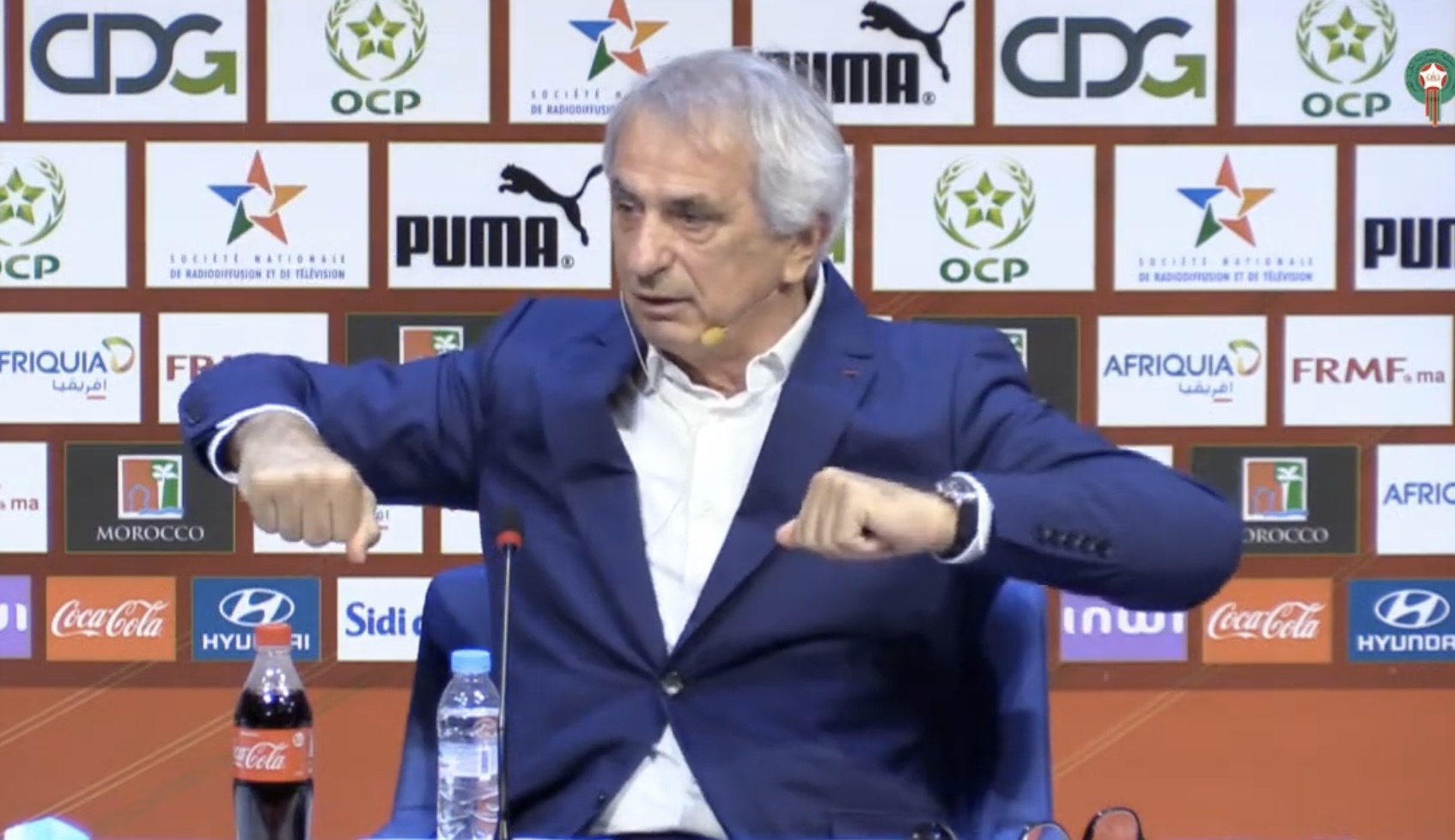 خاليلودزيتش:لا أحد يفرض علي الإختيارات ولهذا السبب إستدعيت إلياس شاعر