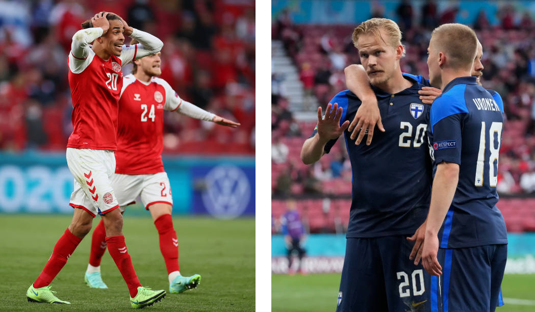 كأس أوروبا: وعكة صحية صادمة لإريكسن تخيم على خسارة الدنمارك أمام فنلندا المتواضعة