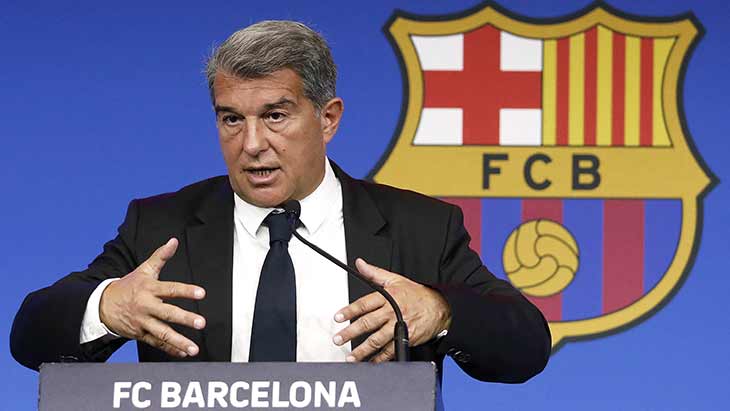 رئيس نادي برشلونة يؤكد أن مشروع السوبر ليغ  لا يزال على قيد الحياة 