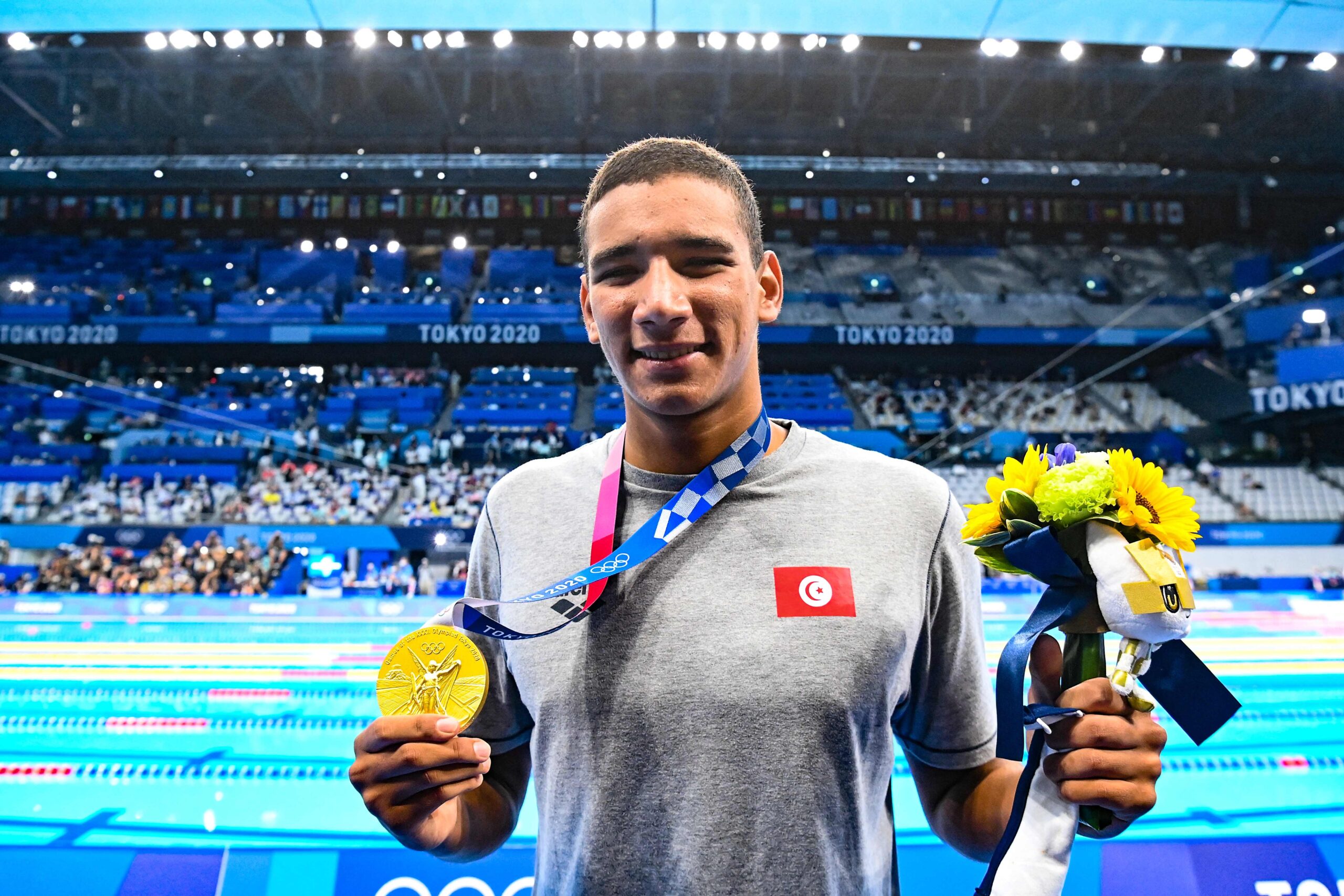 أولمبياد طوكيو -سباحة: التونسي أيوب الحفناوي يحرز ذهبية 400 م حرة