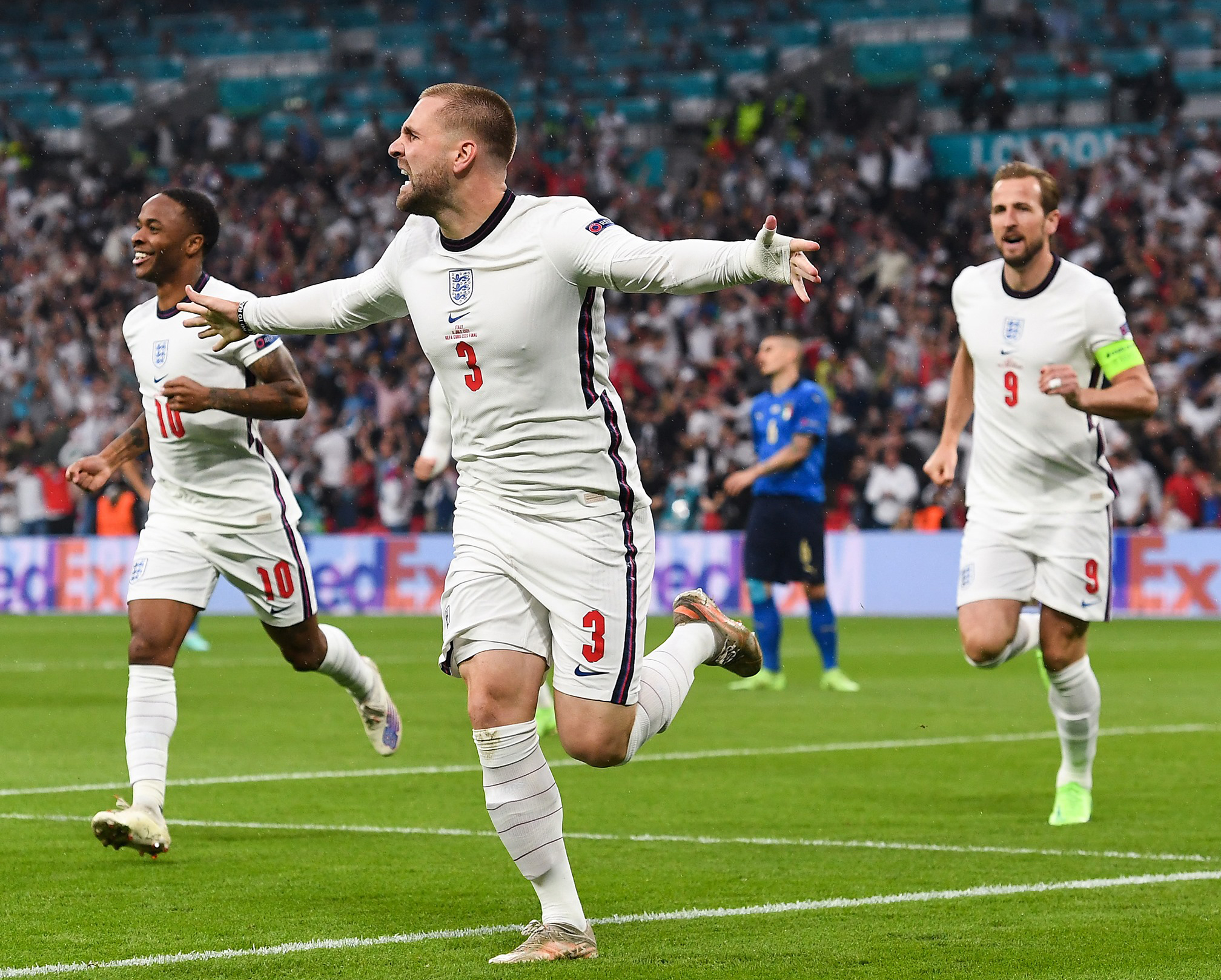 كأس أوروبا: الإنكليزي شو يسجل أسرع هدف في تاريخ المباريات النهائية