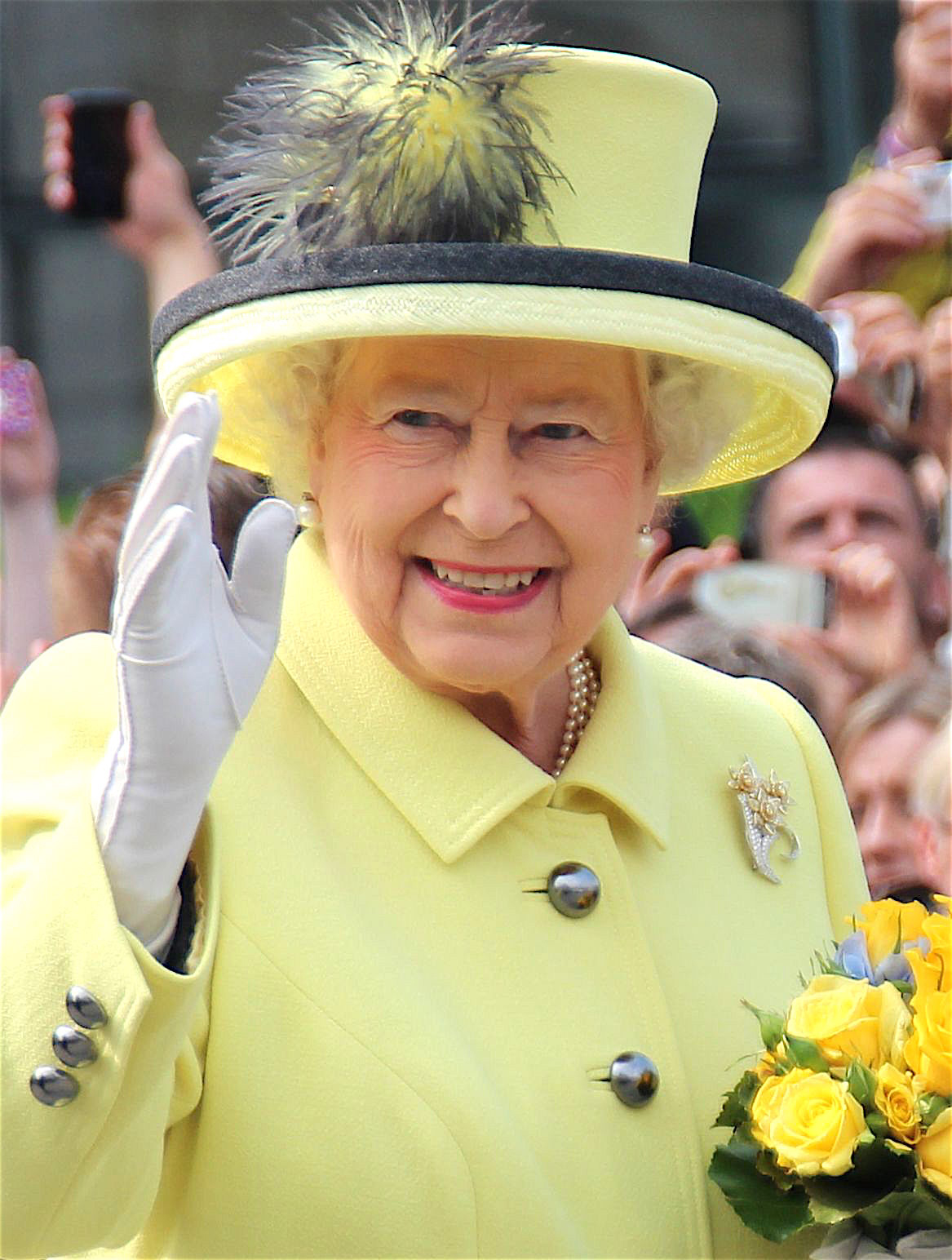 كأس أوروبا: الملكة إليزابيث تتمنى حظا سعيدا لإنكلترا في المباراة النهائية