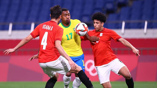 أولمبياد طوكيو (كرة القدم): البرازيل تنهي مشوار مصر وتبلغ نصف النهائي