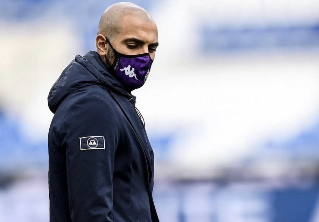 سفيان أمرابط يواصل تحضيراته على إنفراد في مركز فيورنتينا