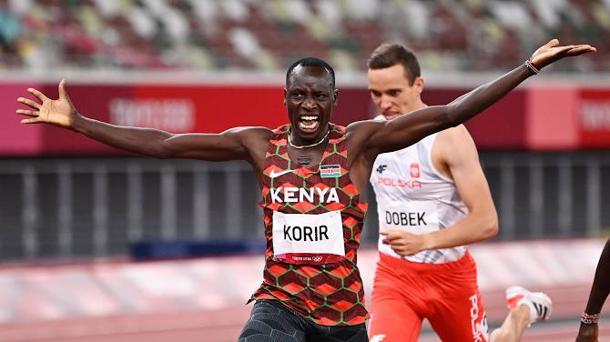 أولمبياد طوكيو (ألعاب القوى): الكيني إيمانويل كورير يحرز ذهبية سباق 800 م