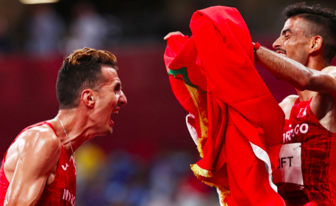 البقالي يصالح المغرب مع الذهب الأولمبي