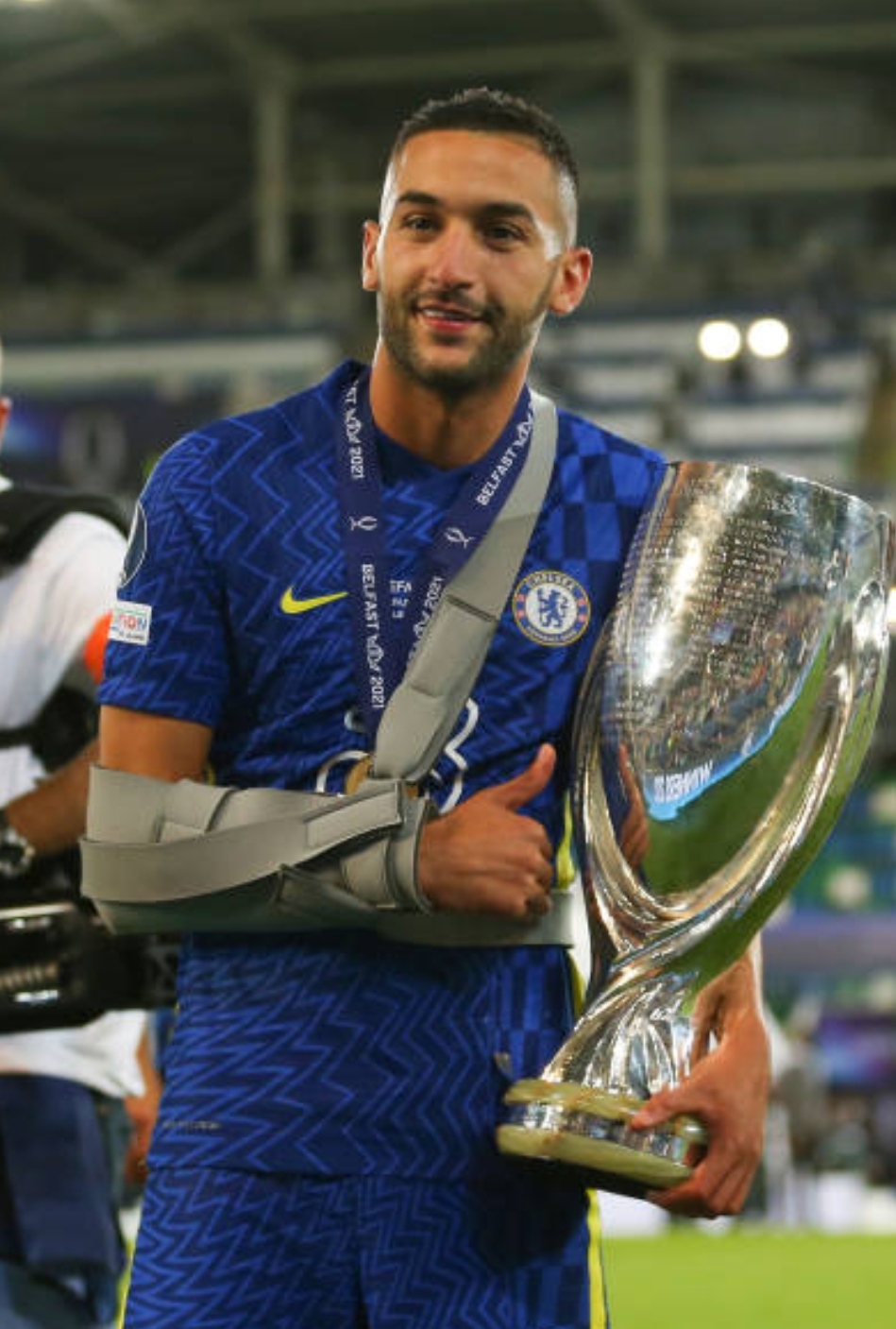 زياش أول لاعب مغربي وعربي يفعلها