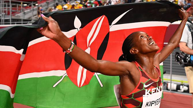 أولمبياد طوكيو (ألعاب القوى): الكينية فايث كيبييغون تحتفظ بلقبها في 1500م