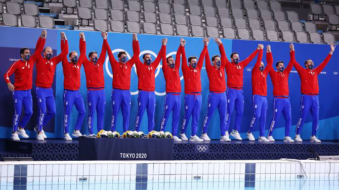 أولمبياد طوكيو- كرة الماء: صربيا تحرز آخر ذهبيات الألعاب المؤجلة