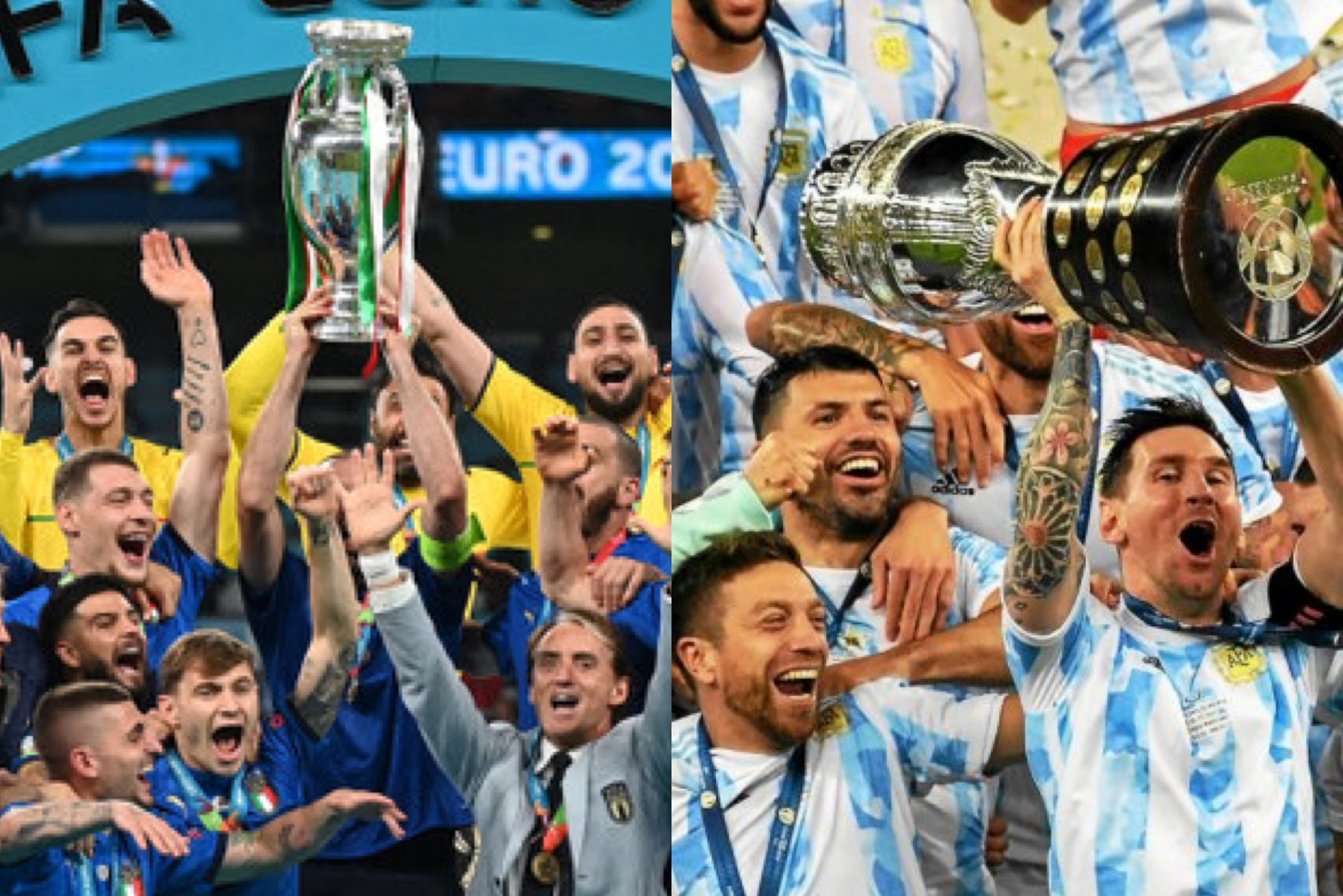 إيطاليا تواجه الأرجنتين في  النهائي الكبير  عام 2022