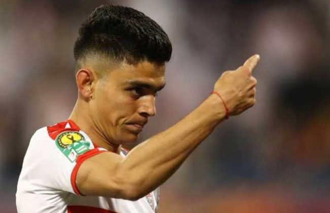 حضور بنشرقي مع المنتخب المغربي يدفع الزمالك لتحصين عقده