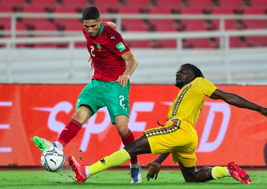 حكيمي منح 11 هدفا لأسود الأطلس حتى الآن